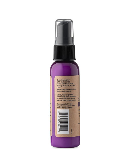 Spray Eliminador de Olores Cannabolish Lavanda 59 ml Natural Spray Eliminador de Olores Cannabolish Lavanda 59 ml Natural