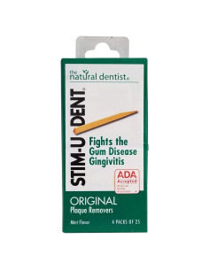 Eliminadores de Placa Stim-U-Dent 600 Palillos Menta