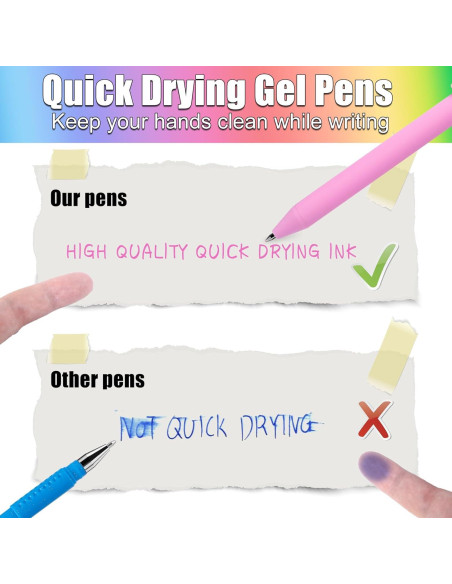 Bolígrafos de Gel Retráctiles Drawdart 12 Colores 0.7mm Bolígrafos de Gel Retráctiles Drawdart 12 Colores 0.7mm
