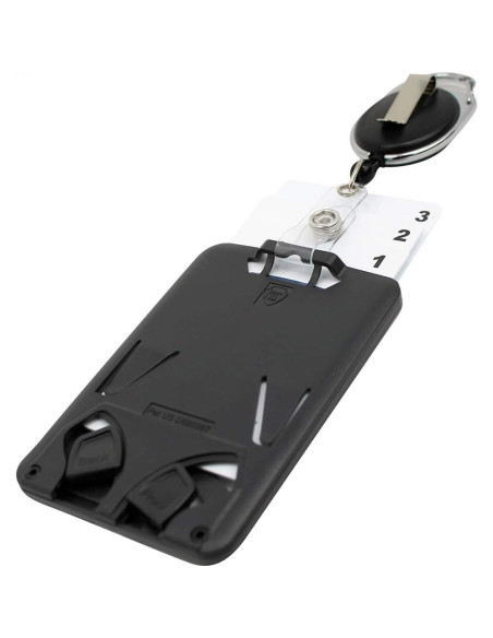 Soporte de identificación plástico Specialist ID para 3 tarjetas Soporte de identificación plástico Specialist ID para 3 tarjetas
