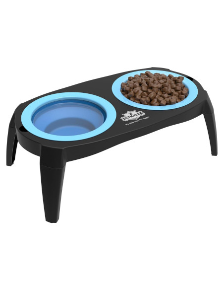 Cuencos Elevados para Mascotas PETMAKER - Antideslizante 473ml Cuencos Elevados para Mascotas PETMAKER - Antideslizante 473ml