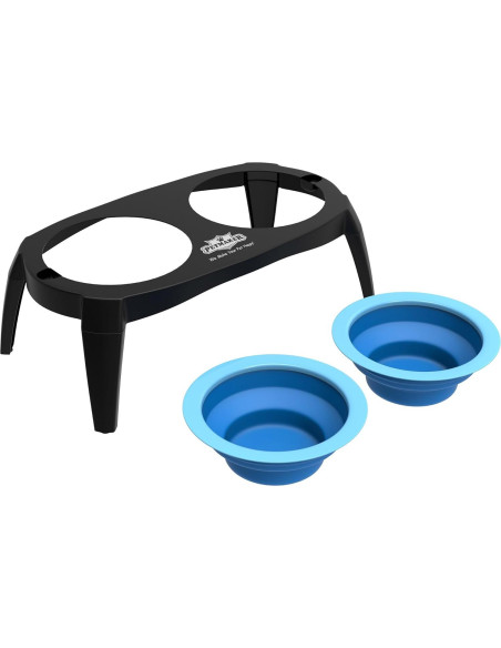 Cuencos Elevados para Mascotas PETMAKER - Antideslizante 473ml Cuencos Elevados para Mascotas PETMAKER - Antideslizante 473ml