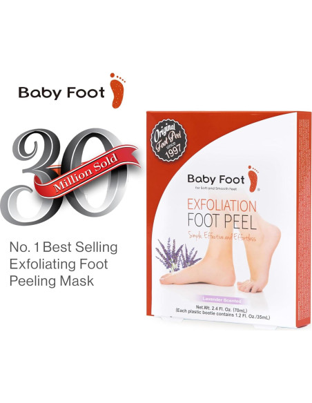 Baby Foot Exfoliante para Pies 70.87 ml - Spa en Casa Baby Foot Exfoliante para Pies 70.87 ml - Spa en Casa