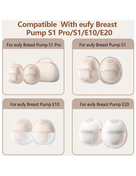 Accesorios de Reemplazo para Extractor de Leche eufy BDICOVE Accesorios de Reemplazo para Extractor de Leche eufy BDICOVE