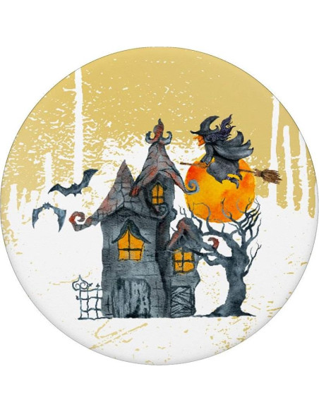 PopSockets Halloween Casa Espeluznante Murciélagos Brujas PopSockets Halloween Casa Espeluznante Murciélagos Brujas