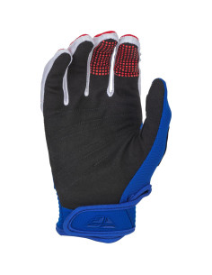 Guantes de Motocross Fly Racing F-16 Juvenil 3X-Pequeño Rojo/Blanco/Azul 2