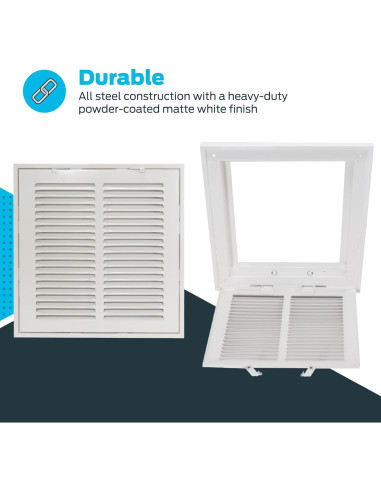 Rejilla de Ventilación de Aire de Retorno EZ-FLO 25.4 cm