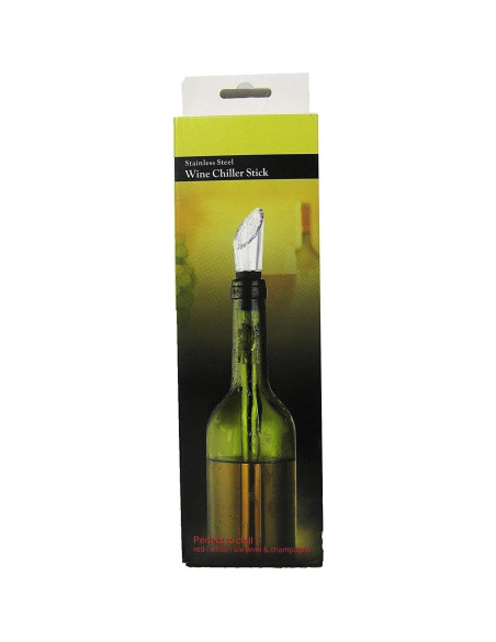Enfriador de Vino 3 en 1 Sip and Conquer - Acero Inoxidable Enfriador de Vino 3 en 1 Sip and Conquer - Acero Inoxidable