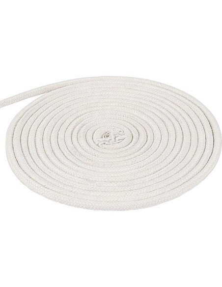 Cuerda de Algodón Natural Blanca 50m 0.64cm ZEONHEI Cuerda de Algodón Natural Blanca 50m 0.64cm ZEONHEI