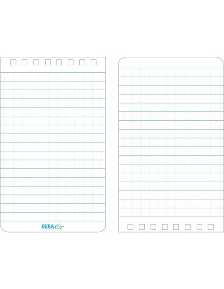 Cuaderno Impermeable Rite in the Rain DuraRite 3x5 cm Blanco Cuaderno Impermeable Rite in the Rain DuraRite 3x5 cm Blanco