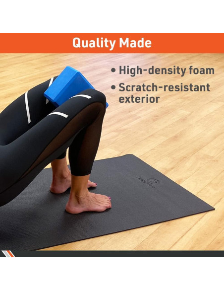 Bloques de Yoga Body Sport Púrpura 3" Espuma Ligera Bloques de Yoga Body Sport Púrpura 3" Espuma Ligera