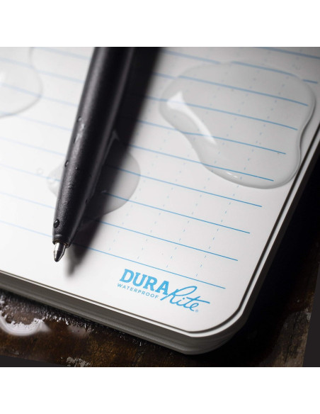 Cuaderno Impermeable Rite in the Rain DuraRite 3x5 cm Blanco Cuaderno Impermeable Rite in the Rain DuraRite 3x5 cm Blanco