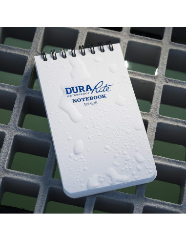 Cuaderno Impermeable Rite in the Rain DuraRite 3x5 cm Blanco