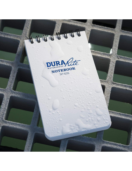 Cuaderno Impermeable Rite in the Rain DuraRite 3x5 cm Blanco Cuaderno Impermeable Rite in the Rain DuraRite 3x5 cm Blanco
