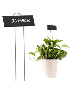 30 Etiquetas de Metal para Jardín GHAMYEE 28cm Impermeables