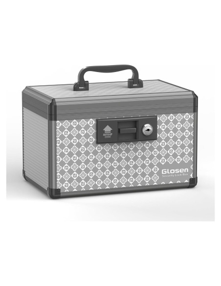 Caja de Seguridad para Medicamentos Glosen Negra 25.4 cm Caja de Seguridad para Medicamentos Glosen Negra 25.4 cm