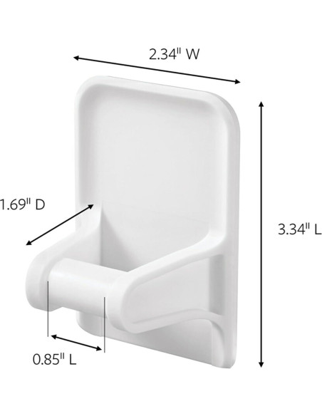 Soporte para Botellas de Spray Command - 2 Soportes Blancos, 1.13 kg Soporte para Botellas de Spray Command - 2 Soportes Blancos, 1.13 kg