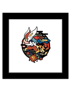 Póster de Arte de Pared Trends International Pokémon Cinderace 30.48 cm