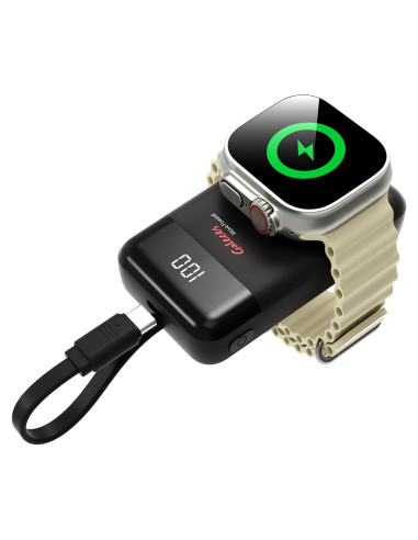 Cargador Portátil Magnético 3000mAh Galeces para Apple Watch
