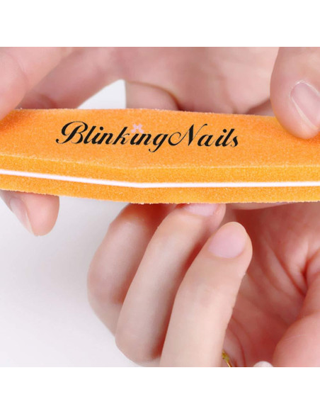 Limas y Pulidores de Uñas BlinkingNails 100/180 Grano Paquete 10 Limas y Pulidores de Uñas BlinkingNails 100/180 Grano Paquete 10