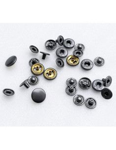 Juego de Botones a Presión RERI 15mm Metálicos con Herramientas 2