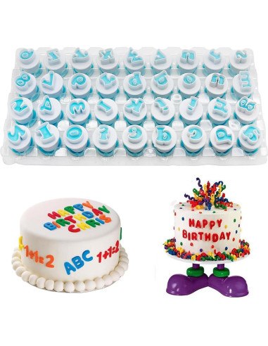 Cortadores de Galletas Letras Alfabeto 26PCS Hoypeyfiy