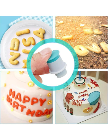 Cortadores de Galletas Letras Alfabeto 26PCS Hoypeyfiy