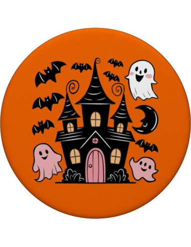PopSockets PopGrip Estándar Fantasmas Halloween Murciélagos