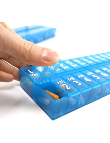 Juego Organizador de Pastillas AM PM Pill Thing - 31 Días