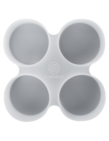 Molde de Silicona para Jabón y Resina Fuehbur 4 Cavidades