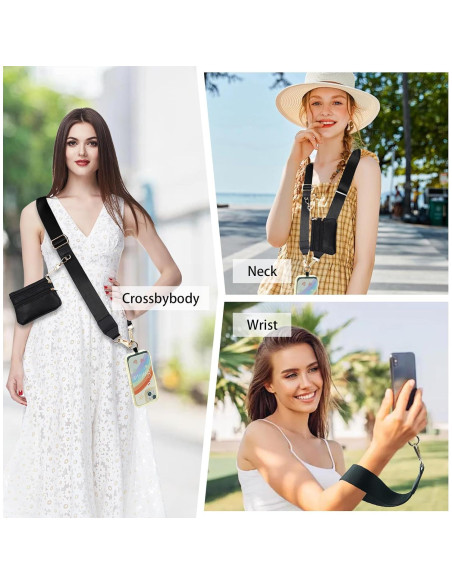 Funda Correa Clip and Go Incolumitas con Billetera Negra Funda Correa Clip and Go Incolumitas con Billetera Negra