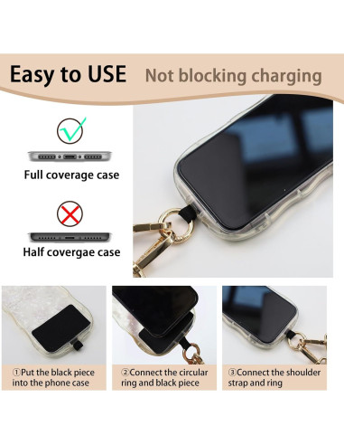 Funda Correa Clip and Go Incolumitas con Billetera Negra