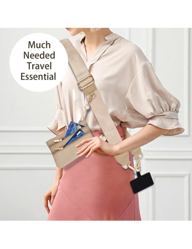 Funda Correa Clip and Go Incolumitas con Billetera Negra