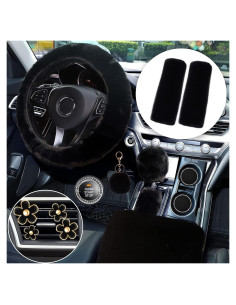 Juego de Accesorios de Coche 14 Piezas Silence Shopping Negro