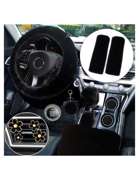 Juego de Accesorios de Coche 14 Piezas Silence Shopping Negro Juego de Accesorios de Coche 14 Piezas Silence Shopping Negro
