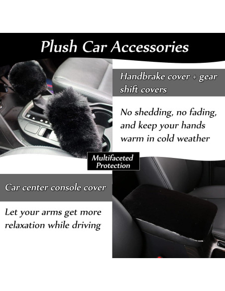 Juego de Accesorios de Coche 14 Piezas Silence Shopping Negro Juego de Accesorios de Coche 14 Piezas Silence Shopping Negro