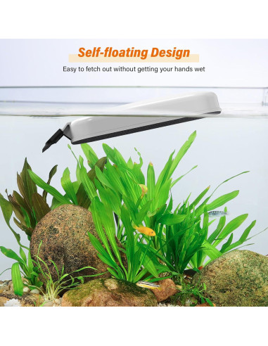 Limpiador Magnético Fishkeeper para Acuarios 6-13 mm