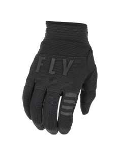 Guantes de Ciclismo Fly Racing F-16 Juvenil Pequeño Negro