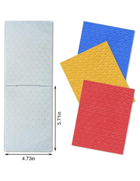 Carpeta de Embossing Plástica LANGFON Corazones 10.5x14.5cm Carpeta de Embossing Plástica LANGFON Corazones 10.5x14.5cm