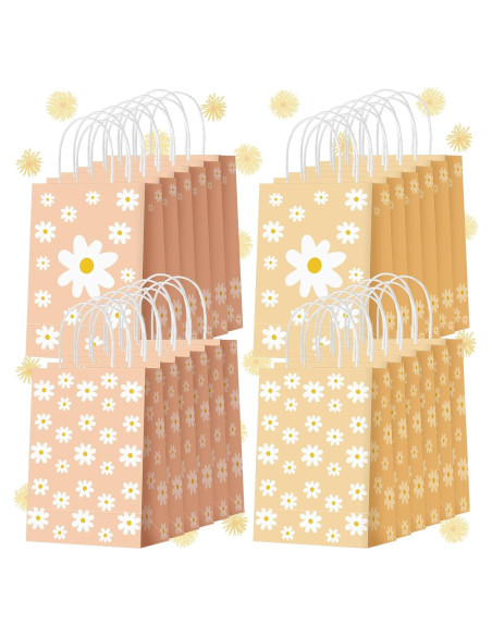 Bolsas de Regalo Otoño Glenmal 24 Pcs con Asa Crisantemo Bolsas de Regalo Otoño Glenmal 24 Pcs con Asa Crisantemo