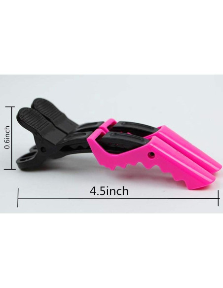 Pinzas de Pelo de Cocodrilo F-BBKO 10 Pcs para Cabello Grueso Pinzas de Pelo de Cocodrilo F-BBKO 10 Pcs para Cabello Grueso