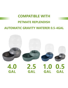 Filtros de Reemplazo de Carbón Petmate Replendish - Paquete de 6 2