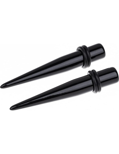 Kit de Estiramiento de Orejas Memsion 54 Piezas 14G a 00G