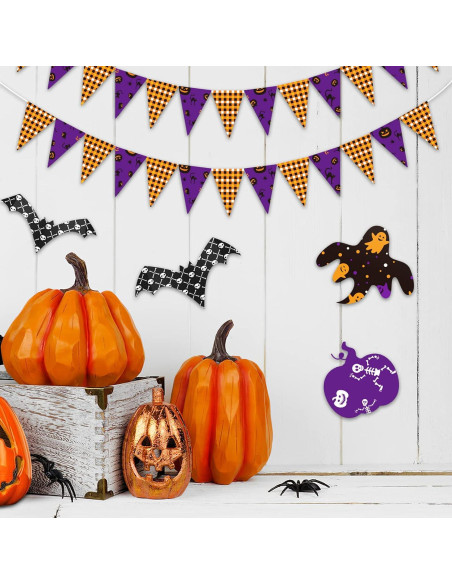 MIAHART Conjunto de Papel de Patrón Halloween 60 Hojas A5 MIAHART Conjunto de Papel de Patrón Halloween 60 Hojas A5