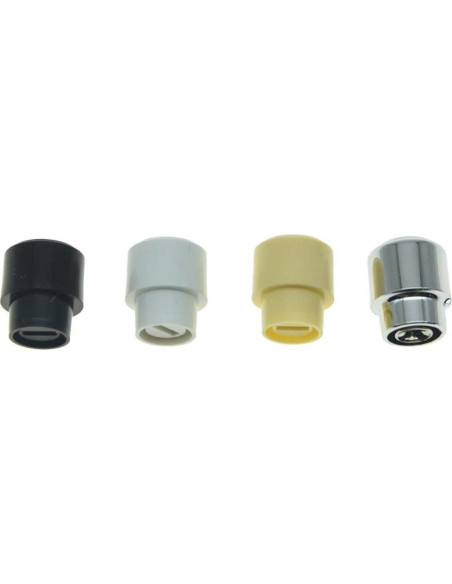 Puntas de Interruptor de Barril Negras KAISH para Telecaster - 2 Unidades Puntas de Interruptor de Barril Negras KAISH para Telecaster - 2 Unidades