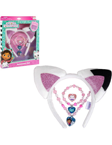 Set de Joyería y Diadema Luv Her para Niñas 4 Piezas