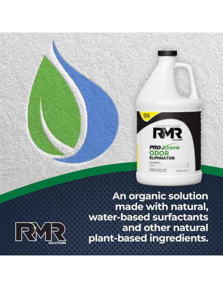 RMR Eliminador de Olores Orgánico 3.785L - Fórmula Natural RMR Eliminador de Olores Orgánico 3.785L - Fórmula Natural