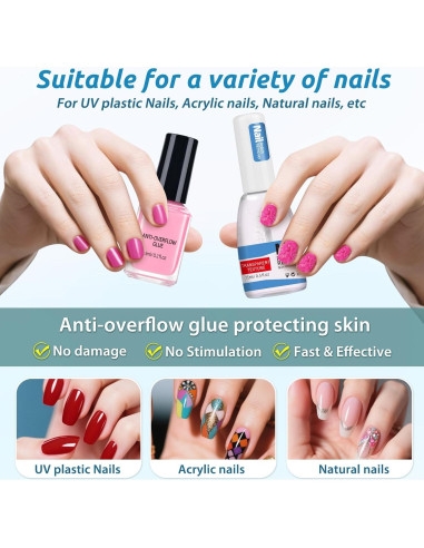 Removedor de Esmalte de Uñas en Gel Monte Luna 3.54 ml x 6