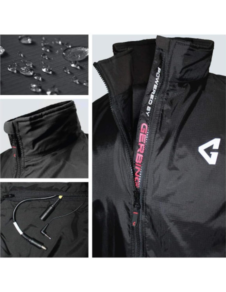 Forro Térmico de Chaqueta Gerbing 12V - 7 Zonas de Calor Forro Térmico de Chaqueta Gerbing 12V - 7 Zonas de Calor