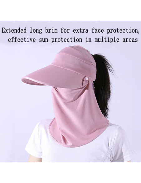 Sombrero de Sol Plegable UV Protección para Mujeres - Negro Sombrero de Sol Plegable UV Protección para Mujeres - Negro